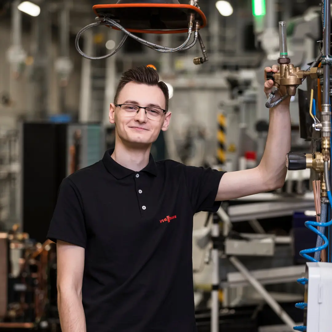Eryk, 4 lata w Viessmannie